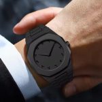 Black Carbon Fiber Men's Watch Quartz Matte Finish - Image 7