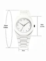 Premium Carbon Fiber Arabic Aura Watch for Men - Image 8