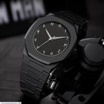 Black Octagonal Chain Watch for Men - Image 8