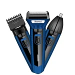 Kemei 3 in 1 Rechargeable Beard Trimmer Kit KM-6330 - Image 3
