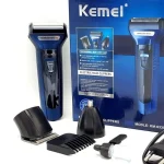 Kemei 3 in 1 Rechargeable Beard Trimmer Kit KM-6330 - Image 6