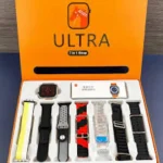 Unisex Digital Watch with 7 Straps - Ultra