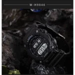 Men's Black Digital Sports Watch Water Resistant - Image 2