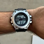 Men's Black Digital Sports Watch Water Resistant - Image 5
