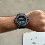 Men's Black Digital Sports Watch Water Resistant - Image 6