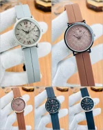 Men's Magnet Strap Watch Black Round Dial Casual Daily Wear