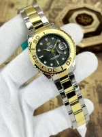 Men's Stainless Steel Chain Strap Watch with Date Display - Silver Multicolor - Image 6