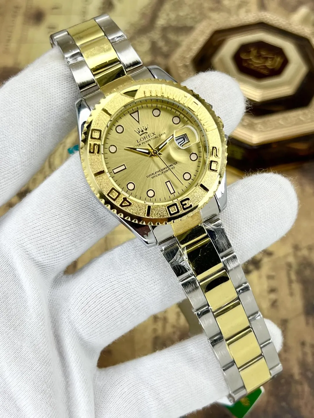 MZ1855200069MS-media-1 Men's Modern Stylish Watch with Date Working - Random Multicolor Dial - With Box - Image 1