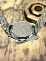 Men's Modern Stylish Watch with Date Working - Random Multicolor Dial - With Box - Image 7