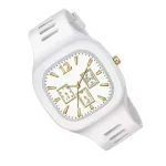 Black Silicone Multi-Dial Watch for Men - Stylish Analog Wrist Watch in Pakistan - Image 4