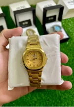 Men's Black Stainless Steel Ultra Thin Quartz Watch - Image 5