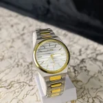Men's Comfort Fit Strap Watch - Stainless Steel Chain Watch