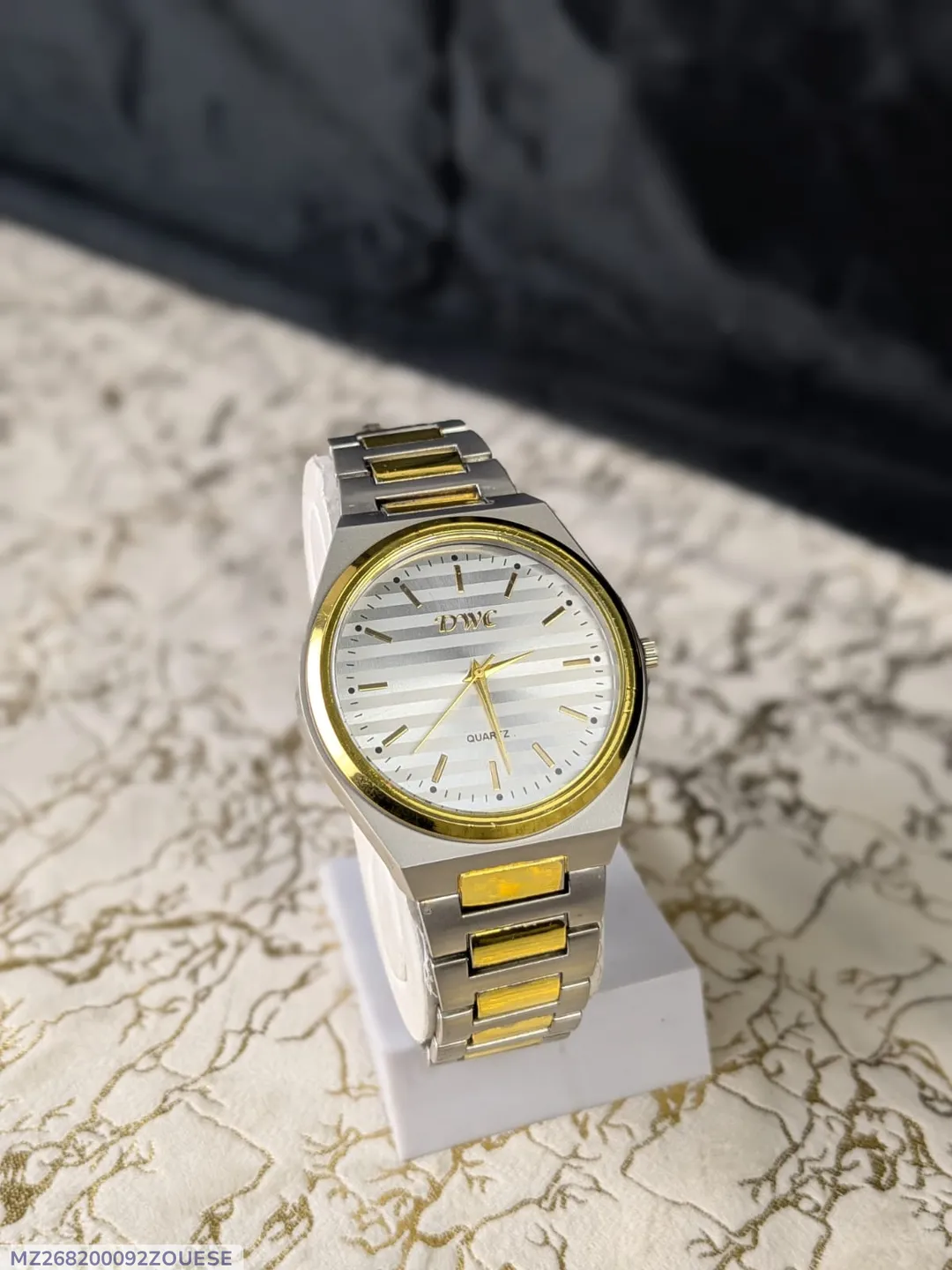 MZ268200092ZOUESE-media-1 Men's Comfort Fit Strap Watch - Stainless Steel Chain Watch - Image 1