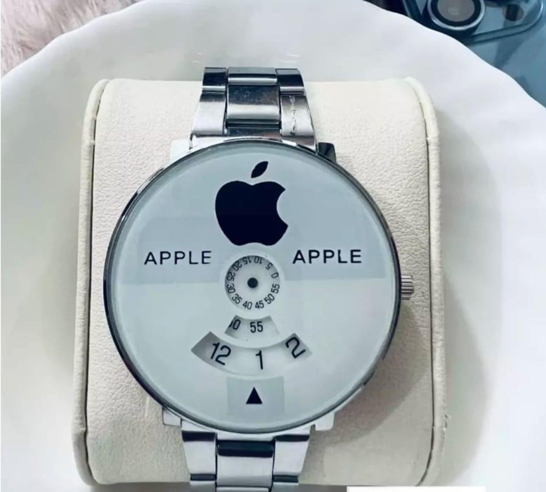 MZ57800000036GALAXY-media-1 Men's Stainless Steel Apple Watch White Dial - Image 1