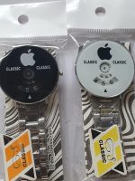 Men's Stainless Steel Apple Watch White Dial - Image 3