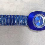 Blue Stainless Steel Analogue Watch for Men
