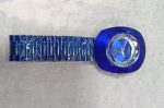 Blue Stainless Steel Analogue Watch for Men