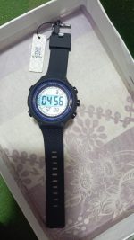 Men's Black Digital Watch Water Resistant Battery Operated - Image 3