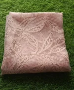 1 Pc Women's Unstitched 3-D Block Printed Shirt - Image 2
