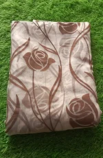 1 Pc Women's Unstitched 3-D Block Printed Shirt - Image 2
