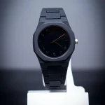 Black Stainless Steel Chain Watch for Men - Image 4