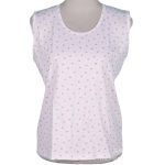 Women Cotton Printed Sleeveless Vest Large