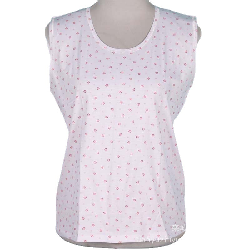 MZCHYHA852-media-5 Women Cotton Printed Sleeveless Vest Large - Image 1