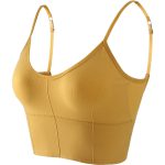 Women U-Backless Tube Top Bra Summer White Black Beige - Image 6