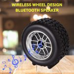 RGB Tyre Shape Wireless Bluetooth Speaker With LED Light - Image 2
