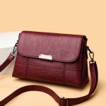 Women's Everyday Black Crossbody Messenger Bag – Durable Polyester Design - Image 2