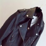 Women Slim Fit Leather Jacket — Black Autumn Short Coat - Image 4