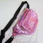 Women's Rainbow Holographic Waist Bag – Adjustable Crossbody Belt Bag - Image 5