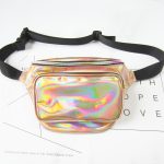 Women's Rainbow Holographic Waist Bag – Adjustable Crossbody Belt Bag - Image 8