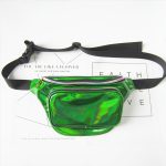 Women's Rainbow Holographic Waist Bag – Adjustable Crossbody Belt Bag - Image 10