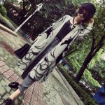 Women Flocking V-Neck Long Sweater — Autumn Loose Plus Size - Image 4
