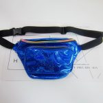 Women's Rainbow Holographic Waist Bag – Adjustable Crossbody Belt Bag - Image 16