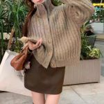 Women's Loose Turtleneck Sweater — Winter Warm Trendy Brown