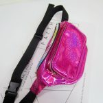 Women's Rainbow Holographic Waist Bag – Adjustable Crossbody Belt Bag - Image 18