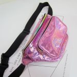 Women's Rainbow Holographic Waist Bag – Adjustable Crossbody Belt Bag - Image 20