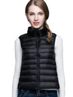 Women Lightweight Down Vest — Multi Color All Season Outerwear - Image 6