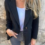 Black Blazer for Women — Winter Office Wear Pakistan