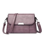 Women's Everyday Black Crossbody Messenger Bag – Durable Polyester Design - Image 7