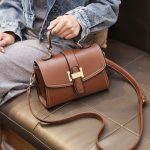Brown Crossbody Shoulder Bag for Women – Lightweight & Stylish