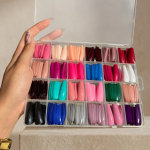 Multicolor Fake Nails Pack of 576 ABS Plastic - Image 9