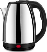 Premium Quality Stainless Steel Electric Kettle (Silver) - Image 3