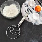 Manual Non Stick Steel Flour Cream  Mixer Beater | Dough Whisk Mixer, Kitchen Baking Blender Tool - Image 2
