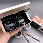 New Fit me 2color Waterproof Eyebrow Gel Eyeliner gel with 2pcs Brush set - Image 3