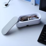 Ultrasonic Cleaner Jewelry Watch Eye Glasses Ring Makeup Brush Cleaning Machine (Random color) - Image 2