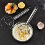 Manual Non Stick Steel Flour Cream  Mixer Beater | Dough Whisk Mixer, Kitchen Baking Blender Tool - Image 3