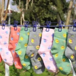 Portable Clothesline Clip - Elastic, Windproof Eco-Friendly Cloth Hanging Rope for Travel Home Use | After stretching it become - Image 3
